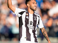 Nicolas Gonzalez of Juventus FC gestures during the Serie A Enilive match between Empoli FC and Juventus FC at Stadio Carlo Castellani on Se...