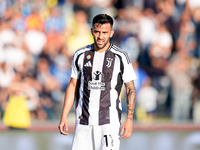 Nicolas Gonzalez of Juventus FC looks on during the Serie A Enilive match between Empoli FC and Juventus FC at Stadio Carlo Castellani on Se...