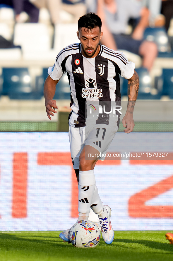 Nicolas Gonzalez of Juventus FC during the Serie A Enilive match between Empoli FC and Juventus FC at Stadio Carlo Castellani on September 1...