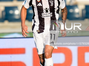 Nicolas Gonzalez of Juventus FC during the Serie A Enilive match between Empoli FC and Juventus FC at Stadio Carlo Castellani on September 1...