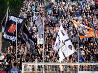 Supporters of Juventus FC during the Serie A Enilive match between Empoli FC and Juventus FC at Stadio Carlo Castellani on September 14, 202...