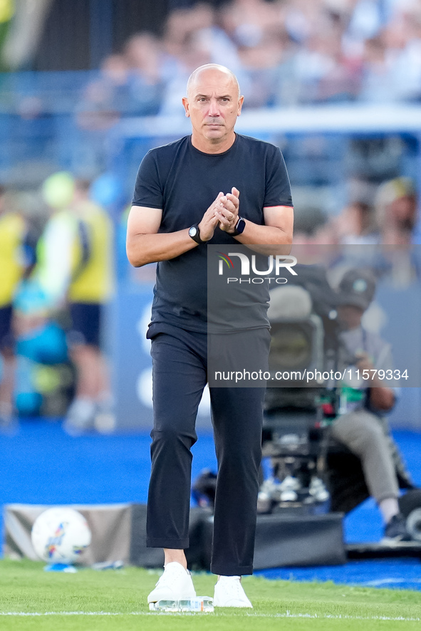 Salvatore Sullo coach assistant of Empoli FC during the Serie A Enilive match between Empoli FC and Juventus FC at Stadio Carlo Castellani o...