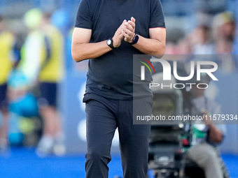 Salvatore Sullo coach assistant of Empoli FC during the Serie A Enilive match between Empoli FC and Juventus FC at Stadio Carlo Castellani o...