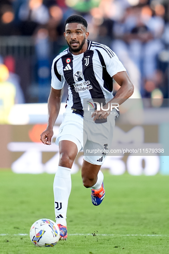 Bremer of Juventus FC during the Serie A Enilive match between Empoli FC and Juventus FC at Stadio Carlo Castellani on September 14, 2024 in...