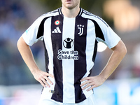 Teun Koopmeiners of Juventus FC looks on during the Serie A Enilive match between Empoli FC and Juventus FC at Stadio Carlo Castellani on Se...