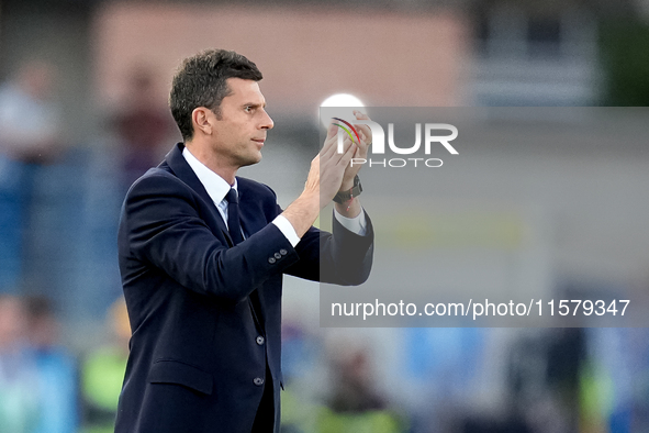 Nicolas Gonzalez of Juventus FC gestures during the Serie A Enilive match between Empoli FC and Juventus FC at Stadio Carlo Castellani on Se...