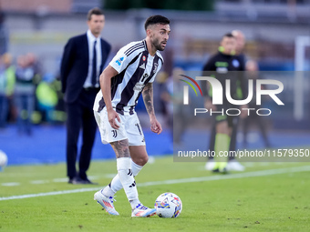 Nicolas Gonzalez of Juventus FC in action during the Serie A Enilive match between Empoli FC and Juventus FC at Stadio Carlo Castellani on S...