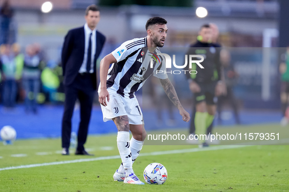 Nicolas Gonzalez of Juventus FC in action during the Serie A Enilive match between Empoli FC and Juventus FC at Stadio Carlo Castellani on S...