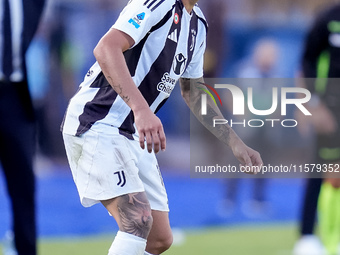 Nicolas Gonzalez of Juventus FC in action during the Serie A Enilive match between Empoli FC and Juventus FC at Stadio Carlo Castellani on S...