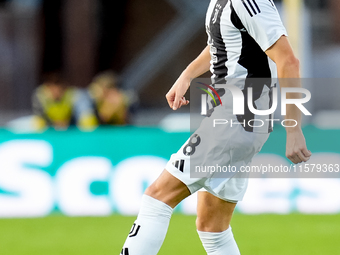 Teun Koopmeiners of Juventus FC during the Serie A Enilive match between Empoli FC and Juventus FC at Stadio Carlo Castellani on September 1...