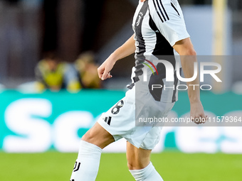 Teun Koopmeiners of Juventus FC during the Serie A Enilive match between Empoli FC and Juventus FC at Stadio Carlo Castellani on September 1...