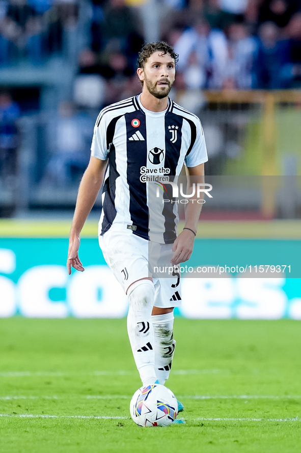 Manuel Locatelli of Juventus FC during the Serie A Enilive match between Empoli FC and Juventus FC at Stadio Carlo Castellani on September 1...