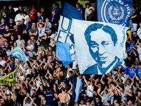 Supporters of Empoli FC during the Serie A Enilive match between Empoli FC and Juventus FC at Stadio Carlo Castellani on September 14, 2024...