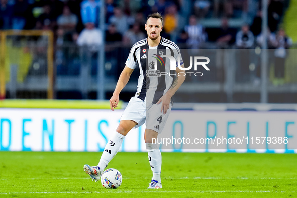 Federico Gatti of Juventus FC during the Serie A Enilive match between Empoli FC and Juventus FC at Stadio Carlo Castellani on September 14,...