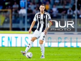 Federico Gatti of Juventus FC during the Serie A Enilive match between Empoli FC and Juventus FC at Stadio Carlo Castellani on September 14,...