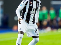 Timothy Weah of Juventus FC during the Serie A Enilive match between Empoli FC and Juventus FC at Stadio Carlo Castellani on September 14, 2...