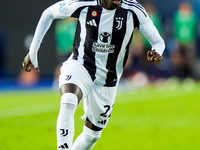 Timothy Weah of Juventus FC during the Serie A Enilive match between Empoli FC and Juventus FC at Stadio Carlo Castellani on September 14, 2...