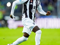 Timothy Weah of Juventus FC during the Serie A Enilive match between Empoli FC and Juventus FC at Stadio Carlo Castellani on September 14, 2...