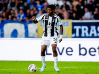 Samuel Mbangula of Juventus FC during the Serie A Enilive match between Empoli FC and Juventus FC at Stadio Carlo Castellani on September 14...