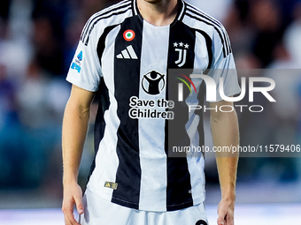 Teun Koopmeiners of Juventus FC looks dejected during the Serie A Enilive match between Empoli FC and Juventus FC at Stadio Carlo Castellani...