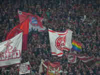      Bayern Munich fans  during the Champions League Round 1 match between Bayern Munich v Dinamo Zagreb, at the Allianz Arena, in Munich, G...