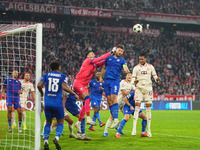 Ivan Nevistić of GNK Dinamo    controls the ball  during the Champions League Round 1 match between Bayern Munich v Dinamo Zagreb, at the Al...