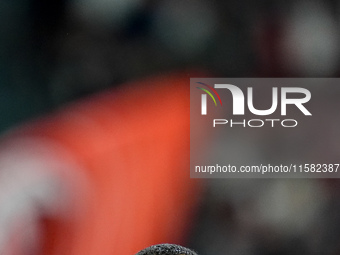 Mohamed Salah of Liverpool FC looks on during the UEFA Champions League 2024/25 League Phase MD1 match between AC Milan and Liverpool FC at...