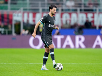 Dominik Szoboszlai of Liverpool FC during the UEFA Champions League 2024/25 League Phase MD1 match between AC Milan and Liverpool FC at Stad...