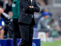 Paulo Fonseca head coach of AC Milan looks on during the UEFA Champions League 2024/25 League Phase MD1 match between AC Milan and Liverpool...