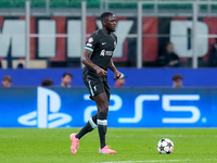 Ibrahima Konate' of Liverpool FC during the UEFA Champions League 2024/25 League Phase MD1 match between AC Milan and Liverpool FC at Stadio...