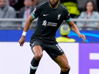 Cody Gakpo of Liverpool FC during the UEFA Champions League 2024/25 League Phase MD1 match between AC Milan and Liverpool FC at Stadio San S...