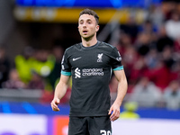 Diogo Jota of Liverpool FC looks on during the UEFA Champions League 2024/25 League Phase MD1 match between AC Milan and Liverpool FC at Sta...