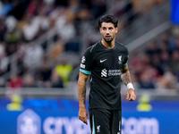 Dominik Szoboszlai of Liverpool FC during the UEFA Champions League 2024/25 League Phase MD1 match between AC Milan and Liverpool FC at Stad...