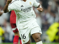 Arda Guler attacking midfield of Real Madrid and Turkey celebrates after scoring his sides first goal during the UEFA Champions League 2024/...