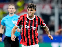 Christian Pulisic of AC Milan during the UEFA Champions League 2024/25 League Phase MD1 match between AC Milan and Liverpool FC at Stadio Sa...