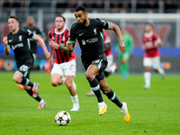 Cody Gakpo of Liverpool FC during the UEFA Champions League 2024/25 League Phase MD1 match between AC Milan and Liverpool FC at Stadio San S...