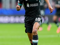 Cody Gakpo of Liverpool FC during the UEFA Champions League 2024/25 League Phase MD1 match between AC Milan and Liverpool FC at Stadio San S...