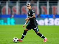 Luis Diaz of Liverpool FC during the UEFA Champions League 2024/25 League Phase MD1 match between AC Milan and Liverpool FC at Stadio San Si...