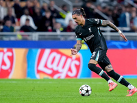 Darwin Nunez of Liverpool FC during the UEFA Champions League 2024/25 League Phase MD1 match between AC Milan and Liverpool FC at Stadio San...