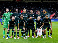 Liverpool FC line up during the UEFA Champions League 2024/25 League Phase MD1 match between AC Milan and Liverpool FC at Stadio San Siro on...