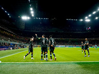 Virgil van Dijk of Liverpool FC celebrates after scoring second goal during the UEFA Champions League 2024/25 League Phase MD1 match between...