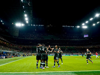 Virgil van Dijk of Liverpool FC celebrates after scoring second goal during the UEFA Champions League 2024/25 League Phase MD1 match between...