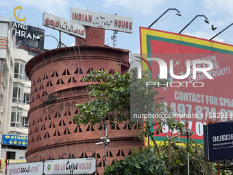 Indian Coffee House building in Thiruvananthapuram, Kerala, India, on April 2, 2024. (