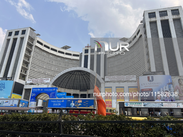 The KSRTC Bus Terminal Complex building is in Thiruvananthapuram (Trivandrum), Kerala, India, on April 2, 2024. 