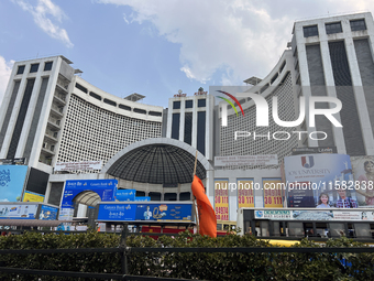 The KSRTC Bus Terminal Complex building is in Thiruvananthapuram (Trivandrum), Kerala, India, on April 2, 2024. (