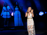 Joss Stone performs on Movistar Arena's stage in Buenos Aires, Argentina, on September 17, 2024 (