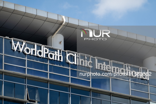 The Worldpath Clinic International office building in Shanghai, China, on September 18, 2024. 