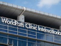 The Worldpath Clinic International office building in Shanghai, China, on September 18, 2024. (