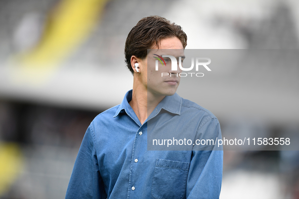 Kenan Yldiz of Juventus during the Serie A match between Empoli and Juventus at Stadio Carlo Castellani in Empoli, Italy, on September 14, 2...