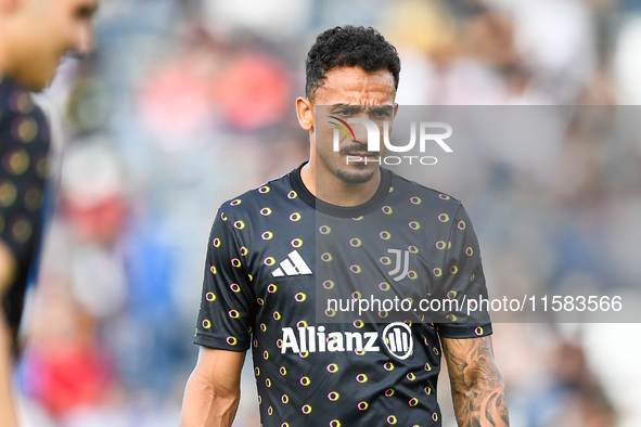 Danilo of Juventus during the Serie A match between Empoli and Juventus at Stadio Carlo Castellani in Empoli, Italy, on September 14, 2024 